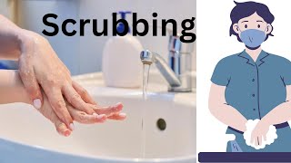 Scrubbing notes explained in hindi scrub handwash paramedical notes medicalstudent nursing [upl. by Blunk]