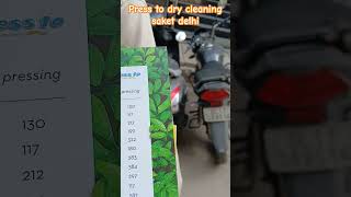 Press to dry cleaning saket delhi [upl. by Yadsnil]