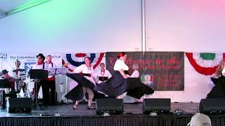 Columbus Italian Festival 2024 Folk Dancers amp Band [upl. by Roel]