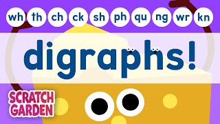 Digraphs  Top Ten English Digraphs  Phonics are Fun [upl. by Amadeus]