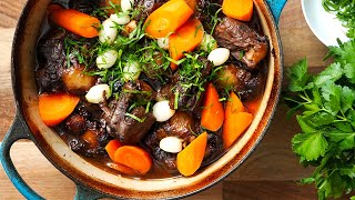 Oxtail Braised in Red Wine [upl. by Bartholomeo]