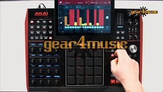 Akai MPC X Demo and InDepth Feature Overview [upl. by Harehs]