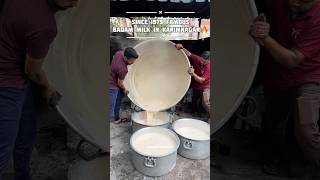 FAMOUS TAJ BADAM MILK IN KARIMNAGAR🔥badammilk chickenbiryani karimnagar telangana milk [upl. by Loss]