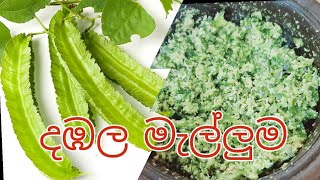 දඹල මැල්ලුම රසට හදමු 👍 Winged beans mallum  Dambala malluma cookwithru srilanka [upl. by Azzil]