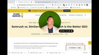 Similarweb vs Semrush Which is the Better SEO Tool [upl. by Leveroni809]