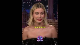 Hailey Biebers SHOCKING Tonight Show Confession About Justin Bieber shorts [upl. by Suk]