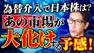 為替介入で日本株はこうなる！そしてあの市場が大化けする予感！ [upl. by Link]