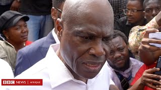 Elections 2023 en RDC  Martin Fayulu se livre à la presse après son vote [upl. by Stiruc251]