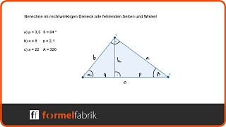 Trigonometrie Sinus  Kosinus  Tangens Winkel und Seiten kombiniert  Video 4 [upl. by Yrogiarc]