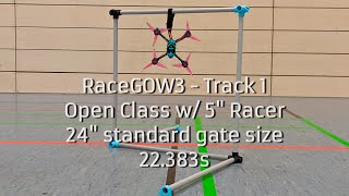 Racegow3  Track 1  Open class 5quot [upl. by Treb554]