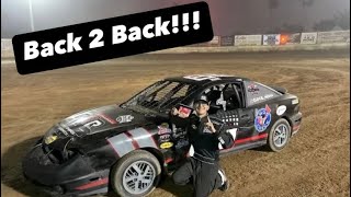 100524 IMCA Sport Compact Raceday vlog Back 2 Back wins at Ventura Raceway [upl. by Schwinn]