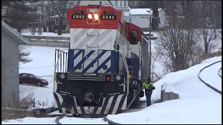 quotOld Man Winters Favorite Railroadquot MAampNs Utica NY Branch [upl. by Revolc142]