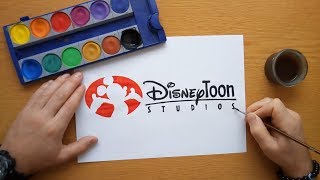 DisneyToon Studios logo  painting [upl. by Suirad181]