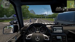 Mercedes G63 AMG  City Car Driving  Logitech G29 [upl. by Gati]