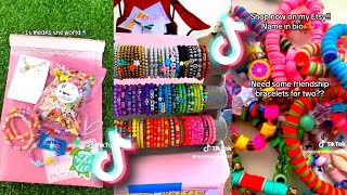 📿 Clay Bead Bracelet Making 💰 Small Business TikTok Compilation 88 [upl. by Griffin807]