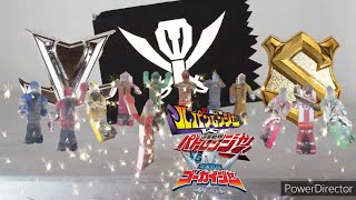 Lupinranger VS Patranger VS Gokaiger ft DekaRed  SS AND PR arty zone [upl. by Spiro358]