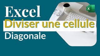 Astuce Excel  Diviser une cellule en diagonale [upl. by Lamberto517]