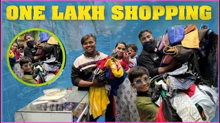 One Lakh Shopping With Family  Pareshan family [upl. by Notsehc989]