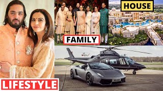 Anant Ambani Lifestyle 2024 Wedding Wife Income House Cars Family Biography amp Net Worth [upl. by Esalb]