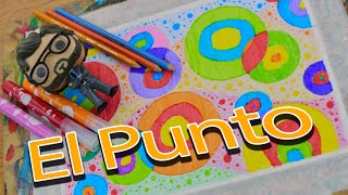 Composición con puntos arte para niños [upl. by Arleta]