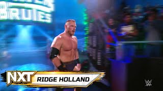 Ridge Holland Entrance  WWE NXT December 19 2023 [upl. by Marucci]