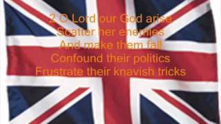 Inno Inglese God Save the Queen YouTube [upl. by Eenaej281]