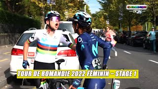 Tour de Romandie 2022 Féminin – Stage 1 Highlights Lausanne [upl. by Nizam]