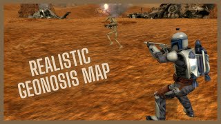 Battlefront II 2005 Remaster Mod  Realistic Geonosis [upl. by Frangos563]