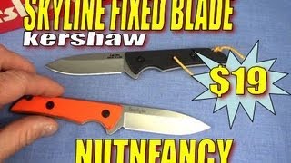 quotKershaw Fixed Blade Skyline 19quot by Nutnfancy [upl. by Ynnohj]