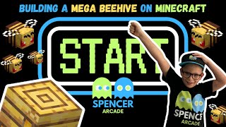 Creating An Epic Bee Empire In Minecraft Building A Mega Beehive [upl. by Ulrike]