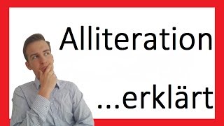 Die Alliteration  Ein Stilmittel erklärt I [upl. by Beaulieu]