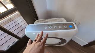 Coway Airmega AP 1512HHW True HEPA Purifier with Air Quality Monitoring Review [upl. by Ardnuas878]