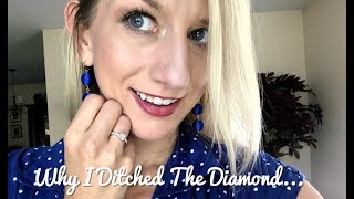 Moissanite vs Diamond  Why I ditched the diamond Esdomera Ring Unboxing and Review [upl. by Oirasan820]