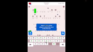 Cryptogram The Solution For Level 254  Step by Step Word Brain Puzzle [upl. by Anahs728]