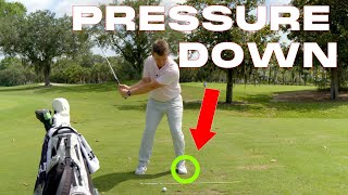 Start YOUR Downswing Like A Pro Golfer  Pressure Shift [upl. by Nodyarb]