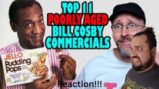 Super Uncomfortable Nostalgia Critic Top 11 Poorly Age Bill Cosby Commercials Reaction [upl. by Lennej]