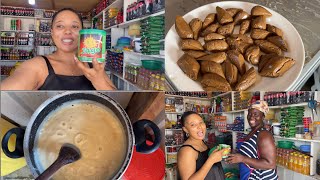 Streetfood In Ghana Making Condensed Milk Toffee Ghana’s favorite snack West Africa [upl. by Weissmann]