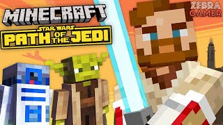 Minecraft Star Wars The Path of the Jedi DLC  Zebras Minecraft Fun [upl. by Radke628]