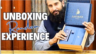 Unboxing amp Explore Saudi Nich Perfumes quotLaverne Perfumesquot [upl. by Tabby]