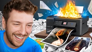 I Regret Giving Viewers Access To My Printer [upl. by Harland]