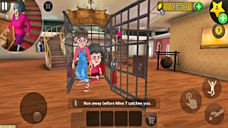 Scary Teacher 3D New Secret Chapter Update Prank Miss T All Day Android Game [upl. by Bensen]