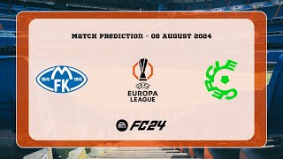 Molde FK vs Cercle Brugge KSV  Prediction  2425 UEFA Europa League 3QR  EA FC 24 [upl. by Sibie]