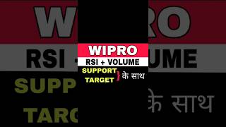 Wipro share latest news Wipro share today news Wipro share price target Wipro share buy kre ya hold [upl. by Kamilah]