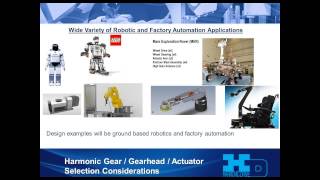 Harmonic Drive®  Designing an Optimal Rotary Motion Joint for Robotics and Factory Automation [upl. by Yeniar]