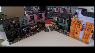 Lego Harry Potter Diagon Alley 75878 part 06 in 4K [upl. by Yelhak]