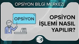 1 2  Opsiyon İşlemleri Nasıl Yapılır  GCM Opsiyon [upl. by Ursulina706]