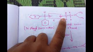 Synthesis of Diphenhydramine  Medicinal chemistry 2 [upl. by Notyrb]