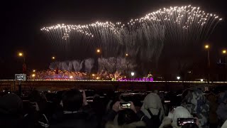 2022 Winter Olympics closing ceremony fireworks [upl. by Belcher]