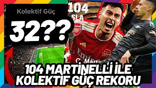 104 MARTİNELLİ İLE KANAL KOLEKTİF GÜÇ REKORU KIRIYORUZ  EFOOTBALL 2024 MOBİLE [upl. by Tod]