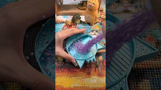 ✨Ultimate ASMR💎Diamond Painting😍diamondpainting satisfying asmr shorts diy art craft relax [upl. by Fisuoy612]